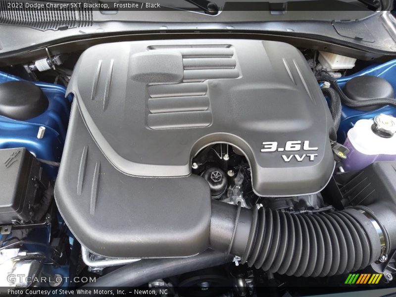 2022 Charger SXT Blacktop Engine - 3.6 Liter DOHC 24-Valve VVT V6