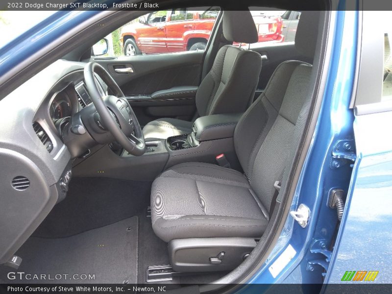 Front Seat of 2022 Charger SXT Blacktop