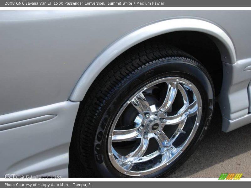 Summit White / Medium Pewter 2008 GMC Savana Van LT 1500 Passenger Conversion