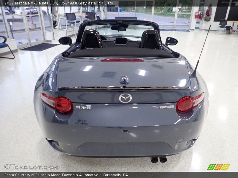 Polymetal Gray Metallic / Black 2022 Mazda MX-5 Miata Club