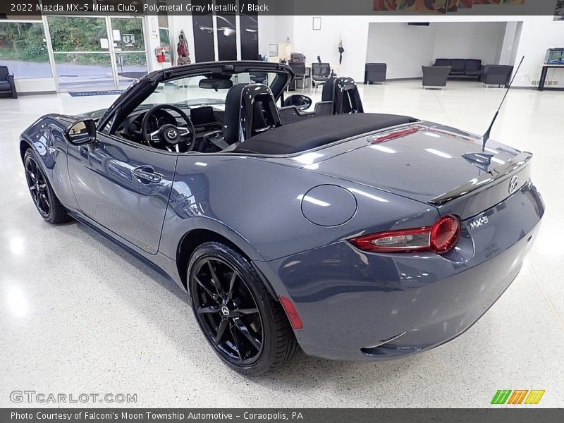 Polymetal Gray Metallic / Black 2022 Mazda MX-5 Miata Club