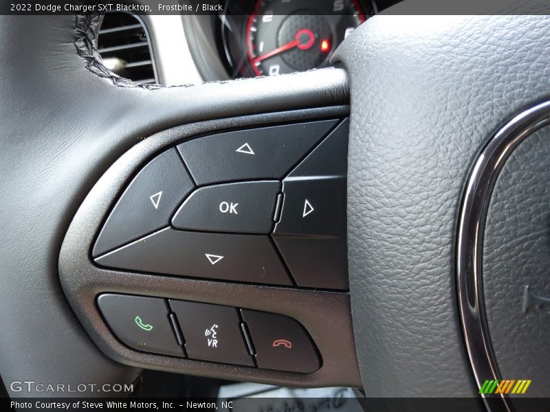  2022 Charger SXT Blacktop Steering Wheel