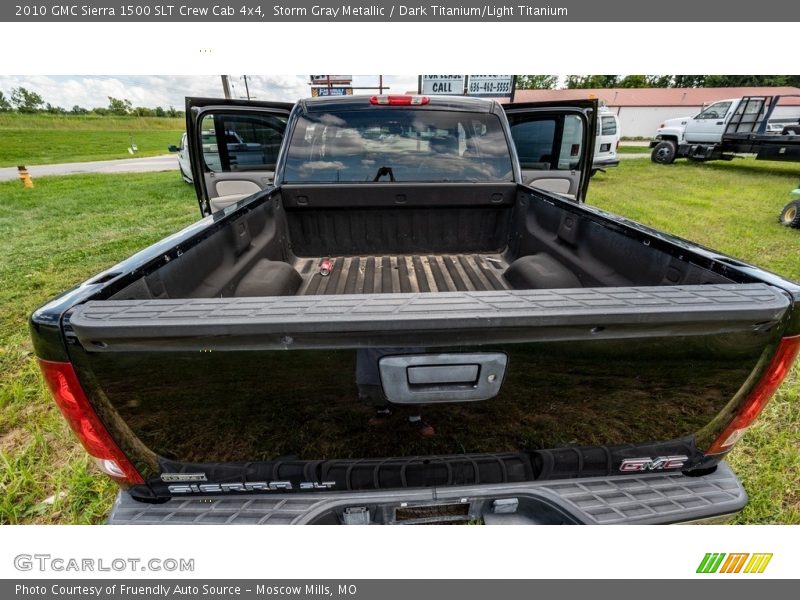 Storm Gray Metallic / Dark Titanium/Light Titanium 2010 GMC Sierra 1500 SLT Crew Cab 4x4
