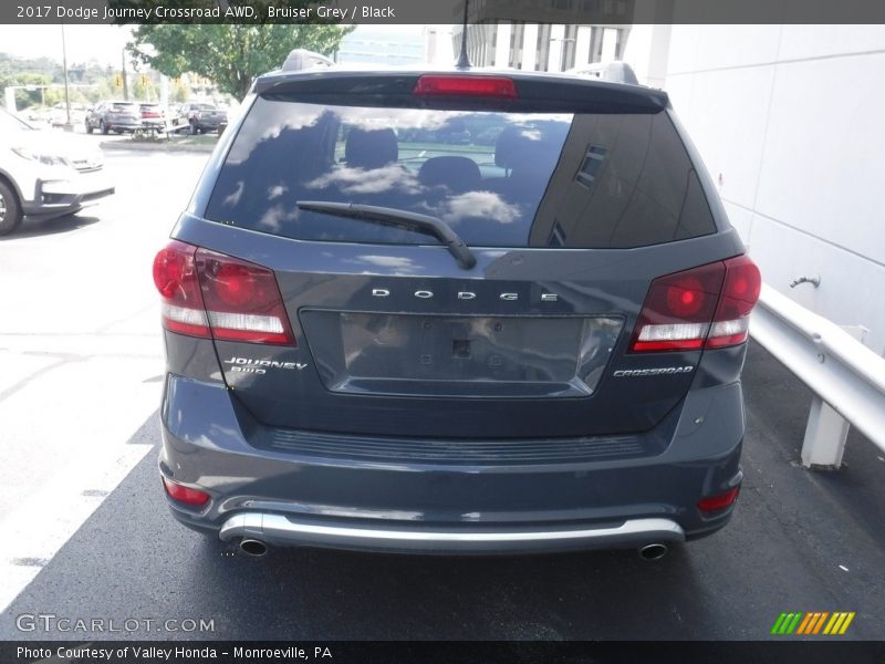 Bruiser Grey / Black 2017 Dodge Journey Crossroad AWD