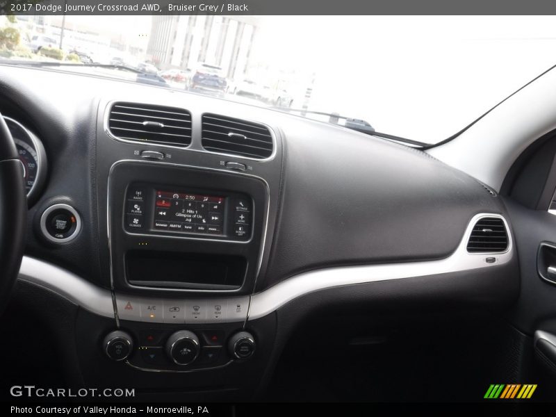 Bruiser Grey / Black 2017 Dodge Journey Crossroad AWD