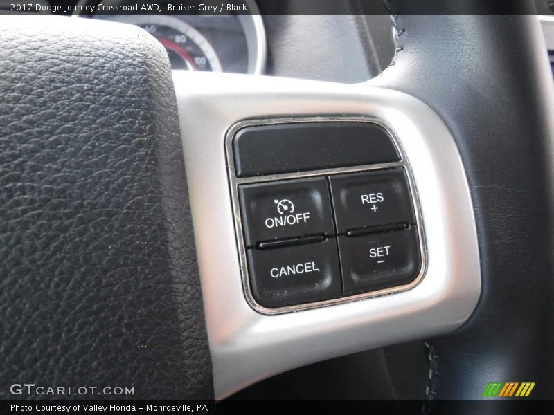 Bruiser Grey / Black 2017 Dodge Journey Crossroad AWD