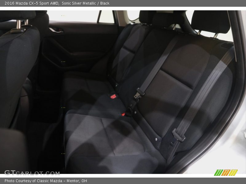 Sonic Silver Metallic / Black 2016 Mazda CX-5 Sport AWD
