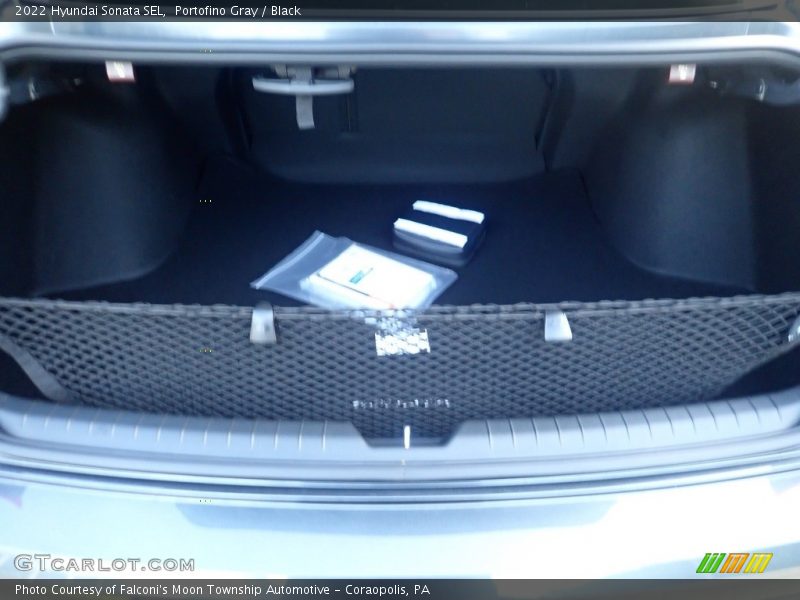 Portofino Gray / Black 2022 Hyundai Sonata SEL