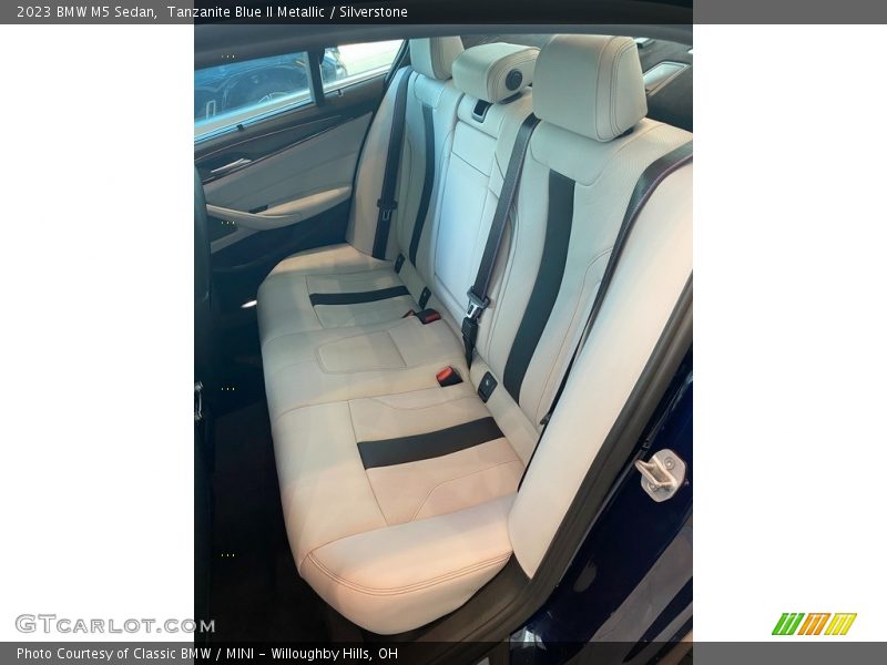 Rear Seat of 2023 M5 Sedan