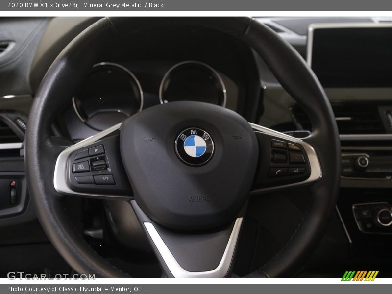 Mineral Grey Metallic / Black 2020 BMW X1 xDrive28i