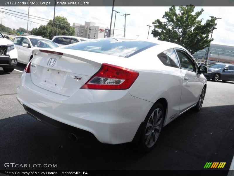 Taffeta White / Black 2012 Honda Civic Si Coupe