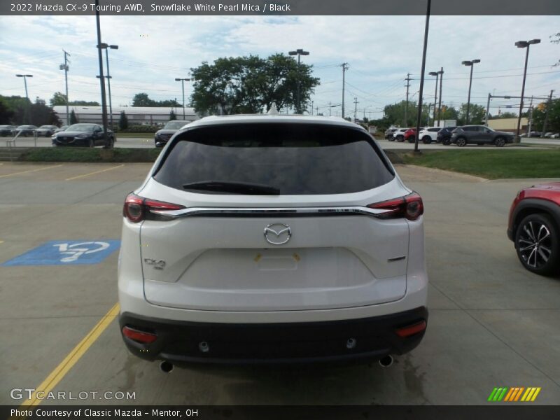 Snowflake White Pearl Mica / Black 2022 Mazda CX-9 Touring AWD