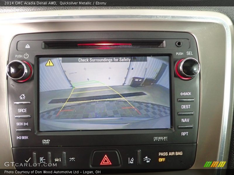 Quicksilver Metallic / Ebony 2014 GMC Acadia Denali AWD