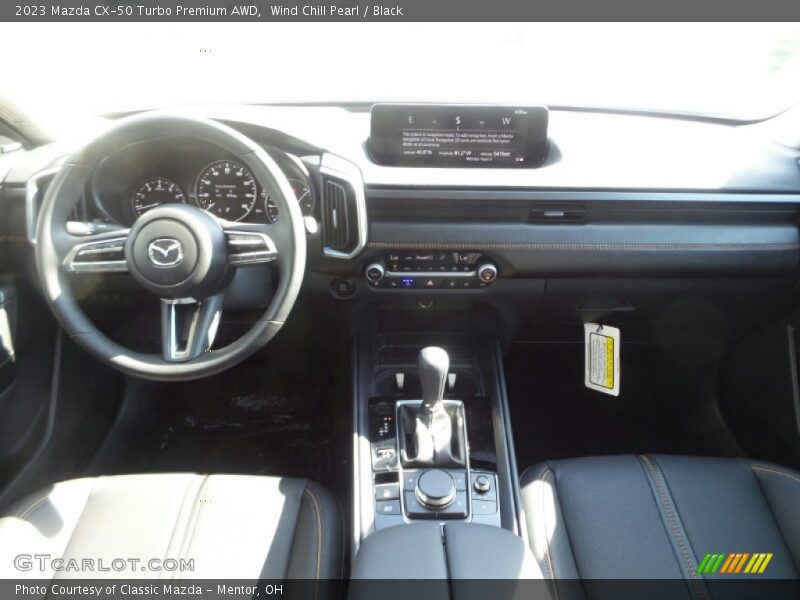 Wind Chill Pearl / Black 2023 Mazda CX-50 Turbo Premium AWD