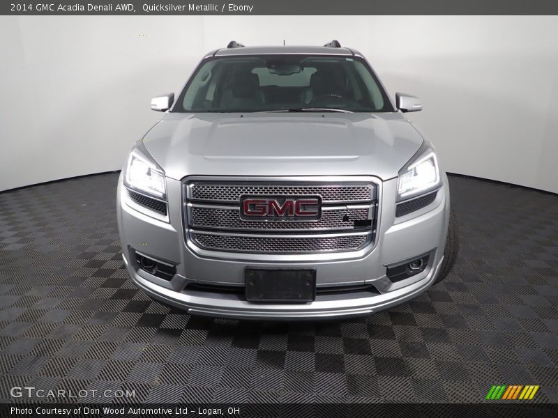 Quicksilver Metallic / Ebony 2014 GMC Acadia Denali AWD