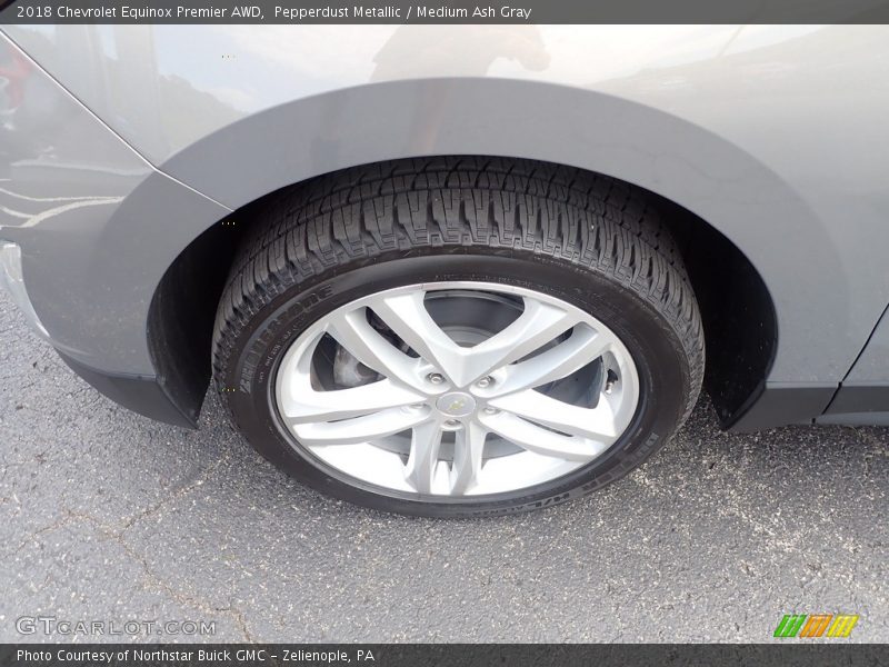 Pepperdust Metallic / Medium Ash Gray 2018 Chevrolet Equinox Premier AWD