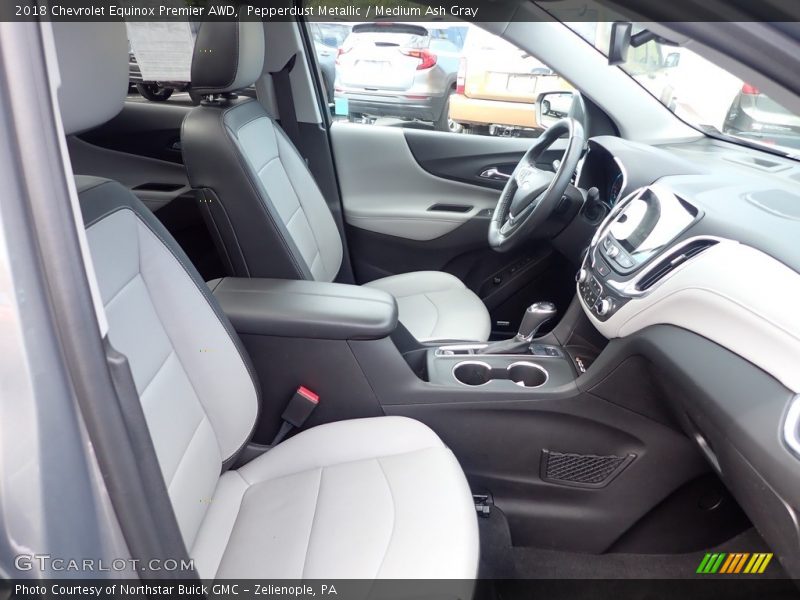 Pepperdust Metallic / Medium Ash Gray 2018 Chevrolet Equinox Premier AWD