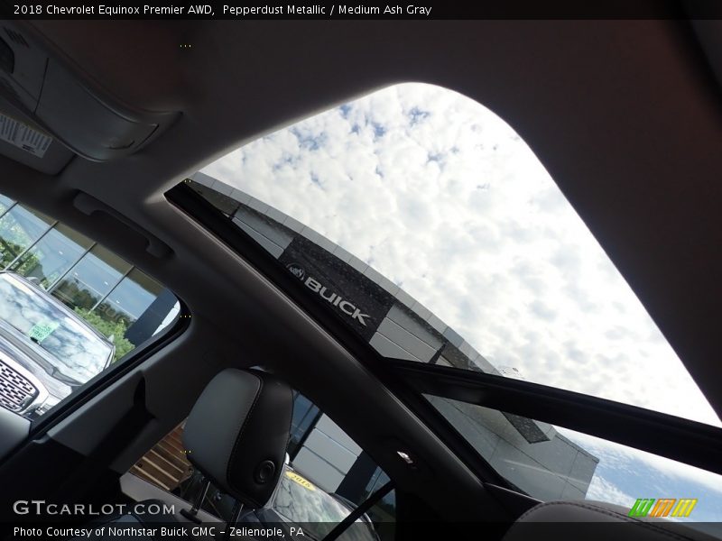 Pepperdust Metallic / Medium Ash Gray 2018 Chevrolet Equinox Premier AWD
