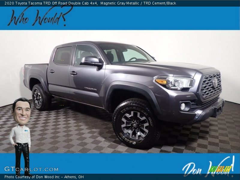 Magnetic Gray Metallic / TRD Cement/Black 2020 Toyota Tacoma TRD Off Road Double Cab 4x4