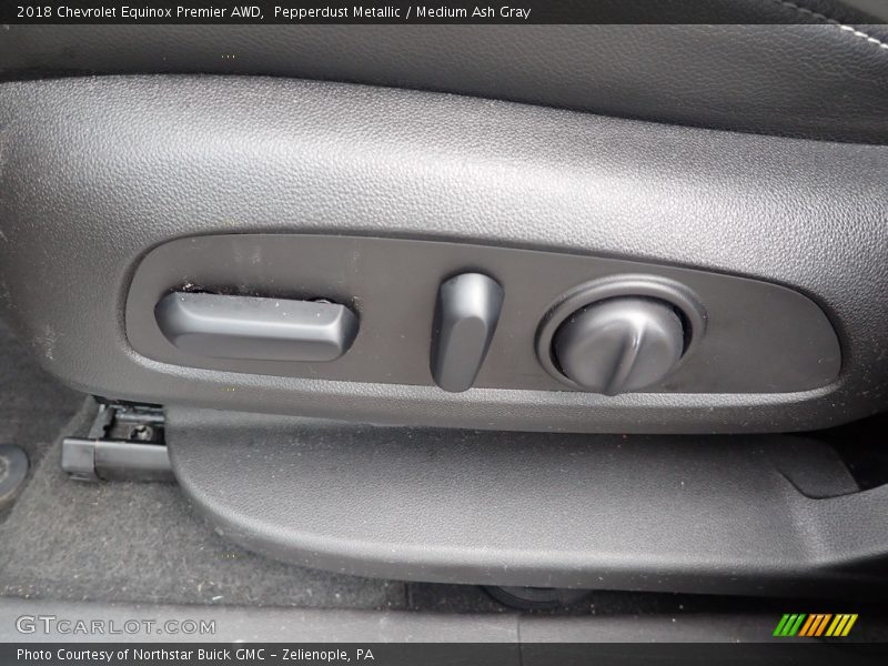 Pepperdust Metallic / Medium Ash Gray 2018 Chevrolet Equinox Premier AWD