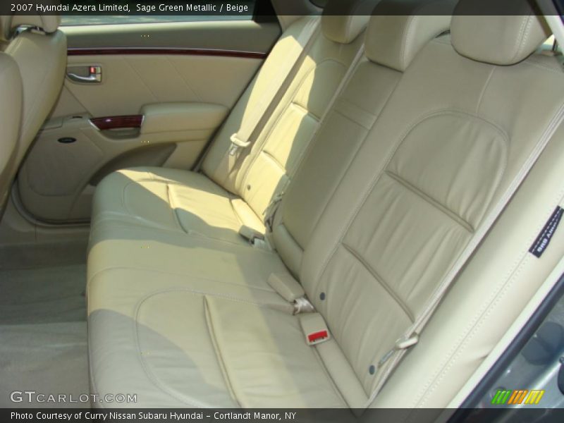 Sage Green Metallic / Beige 2007 Hyundai Azera Limited