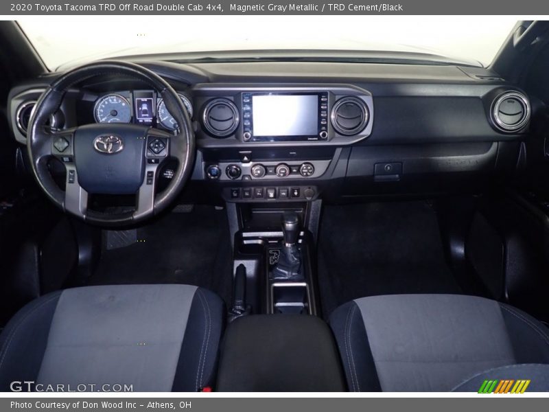 Magnetic Gray Metallic / TRD Cement/Black 2020 Toyota Tacoma TRD Off Road Double Cab 4x4