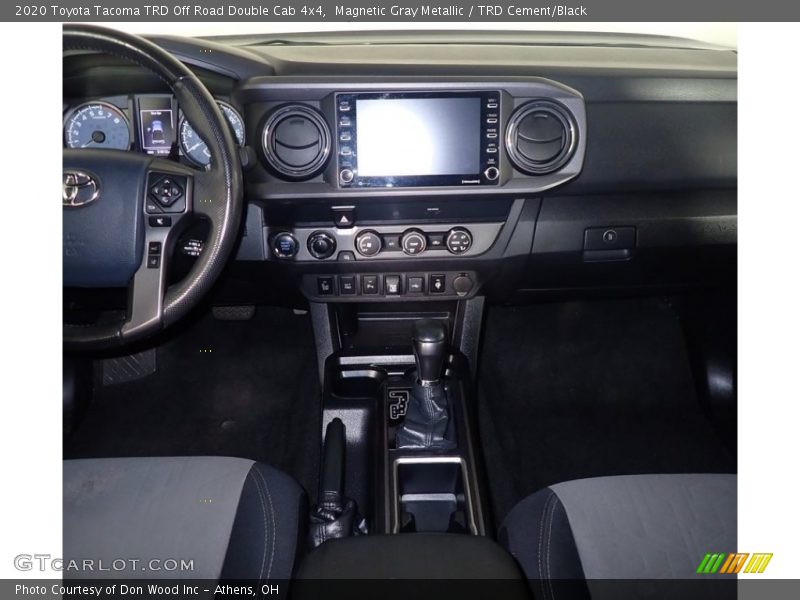 Magnetic Gray Metallic / TRD Cement/Black 2020 Toyota Tacoma TRD Off Road Double Cab 4x4