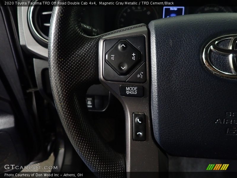 Magnetic Gray Metallic / TRD Cement/Black 2020 Toyota Tacoma TRD Off Road Double Cab 4x4