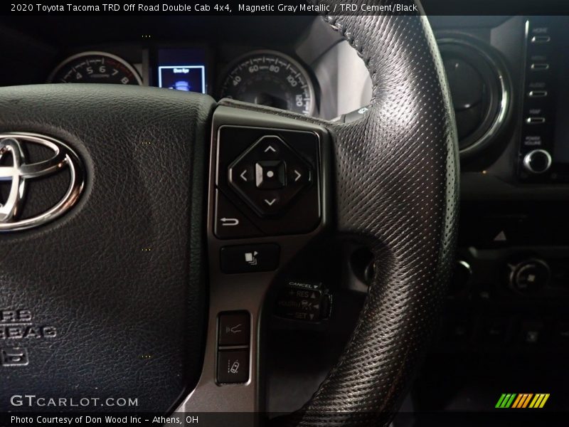 Magnetic Gray Metallic / TRD Cement/Black 2020 Toyota Tacoma TRD Off Road Double Cab 4x4