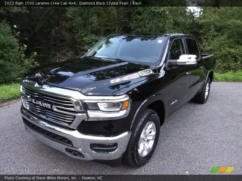 Diamond Black Crystal Pearl / Black 2022 Ram 1500 Laramie Crew Cab 4x4