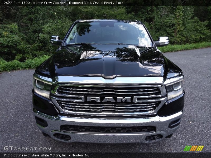 Diamond Black Crystal Pearl / Black 2022 Ram 1500 Laramie Crew Cab 4x4