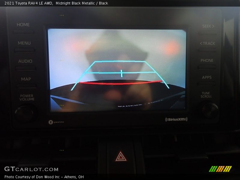 Midnight Black Metallic / Black 2021 Toyota RAV4 LE AWD