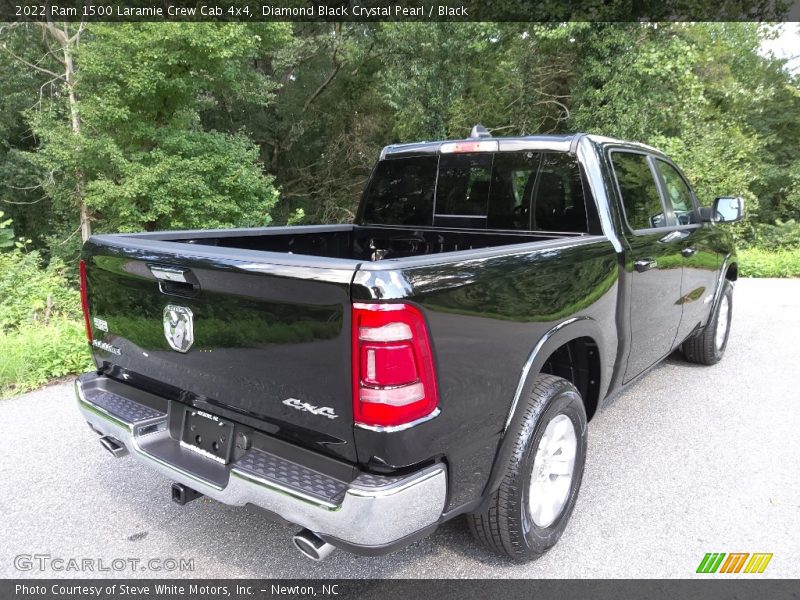 Diamond Black Crystal Pearl / Black 2022 Ram 1500 Laramie Crew Cab 4x4
