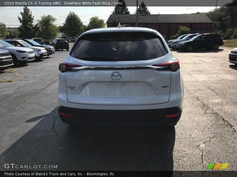 Snowflake White Pearl Mica / Sand 2019 Mazda CX-9 Touring AWD