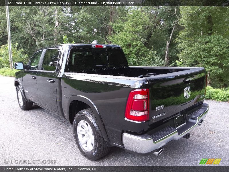 Diamond Black Crystal Pearl / Black 2022 Ram 1500 Laramie Crew Cab 4x4