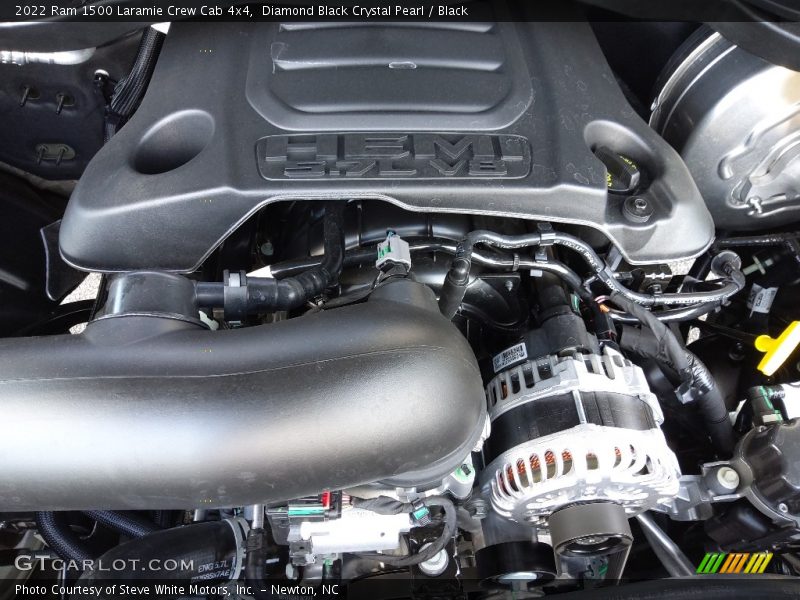 Diamond Black Crystal Pearl / Black 2022 Ram 1500 Laramie Crew Cab 4x4