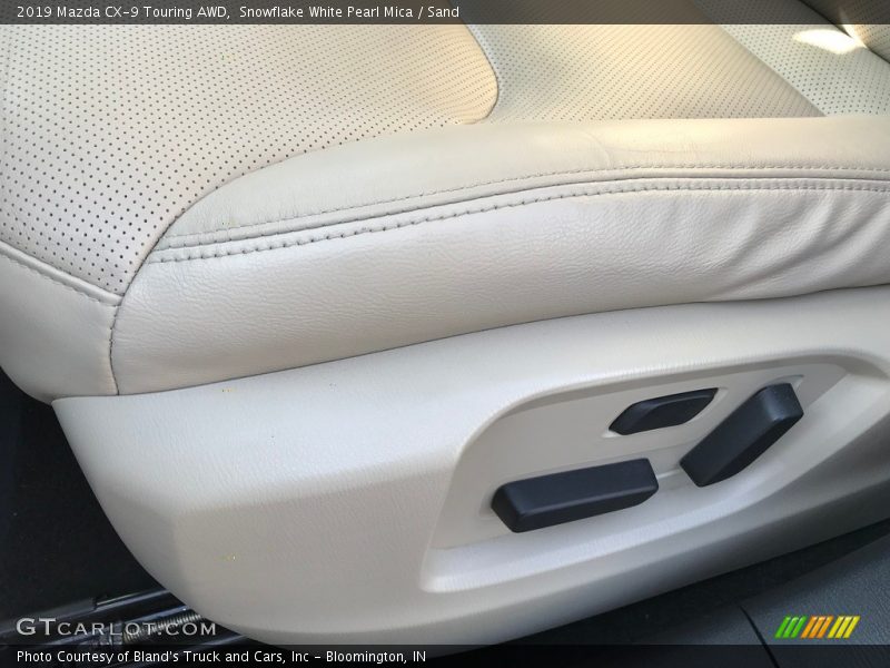 Snowflake White Pearl Mica / Sand 2019 Mazda CX-9 Touring AWD