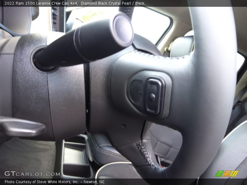 Diamond Black Crystal Pearl / Black 2022 Ram 1500 Laramie Crew Cab 4x4