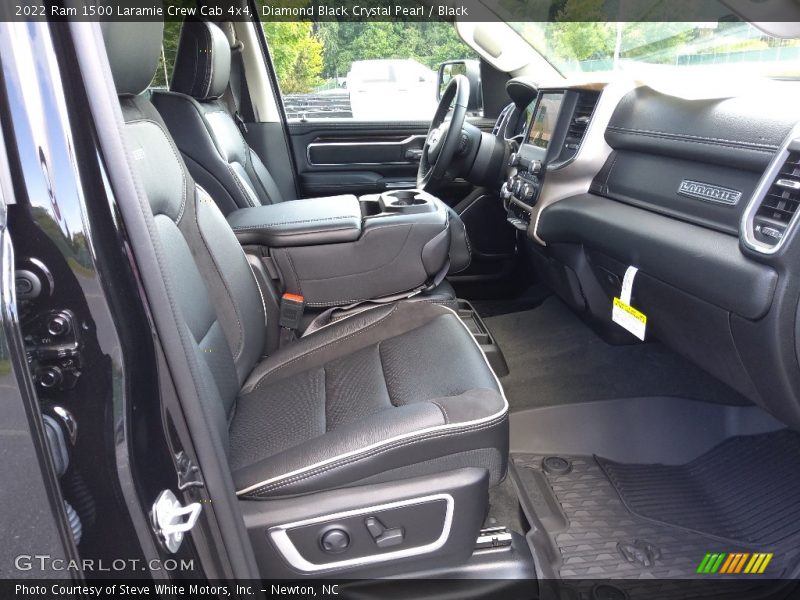 Diamond Black Crystal Pearl / Black 2022 Ram 1500 Laramie Crew Cab 4x4