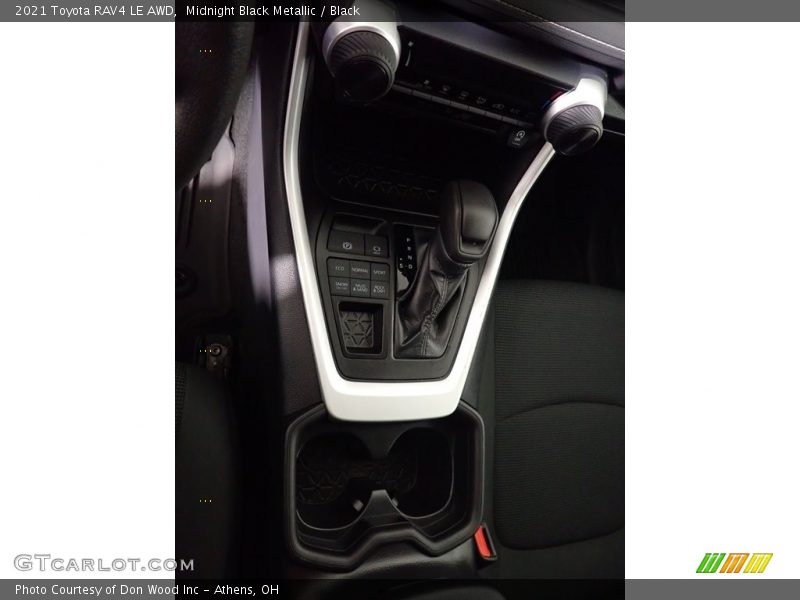 Midnight Black Metallic / Black 2021 Toyota RAV4 LE AWD