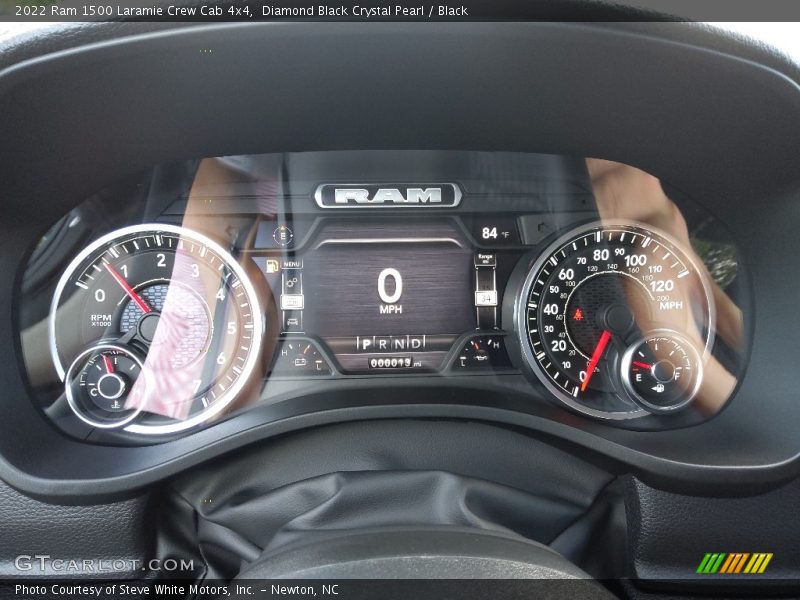 Diamond Black Crystal Pearl / Black 2022 Ram 1500 Laramie Crew Cab 4x4
