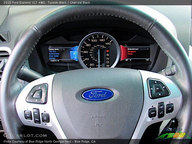 Tuxedo Black / Charcoal Black 2015 Ford Explorer XLT 4WD