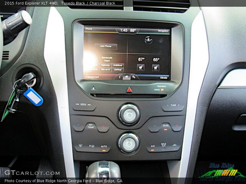 Tuxedo Black / Charcoal Black 2015 Ford Explorer XLT 4WD