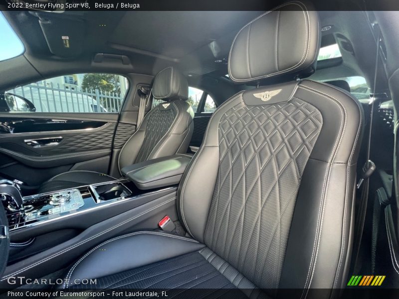  2022 Flying Spur V8 Beluga Interior
