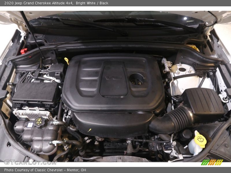 Bright White / Black 2020 Jeep Grand Cherokee Altitude 4x4