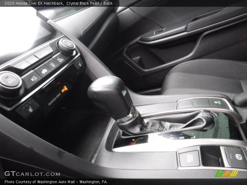 Crystal Black Pearl / Black 2020 Honda Civic EX Hatchback