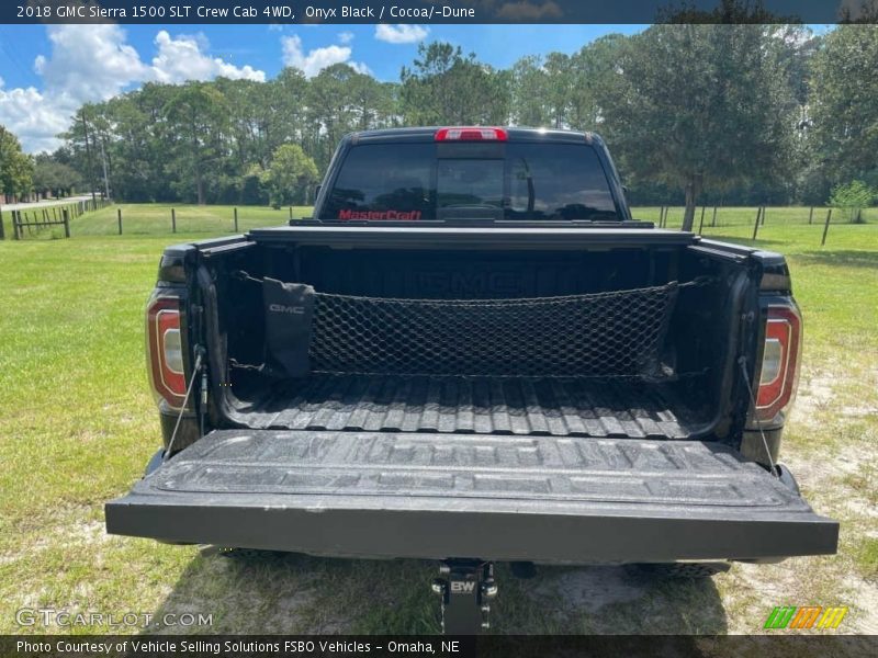 Onyx Black / Cocoa/­Dune 2018 GMC Sierra 1500 SLT Crew Cab 4WD
