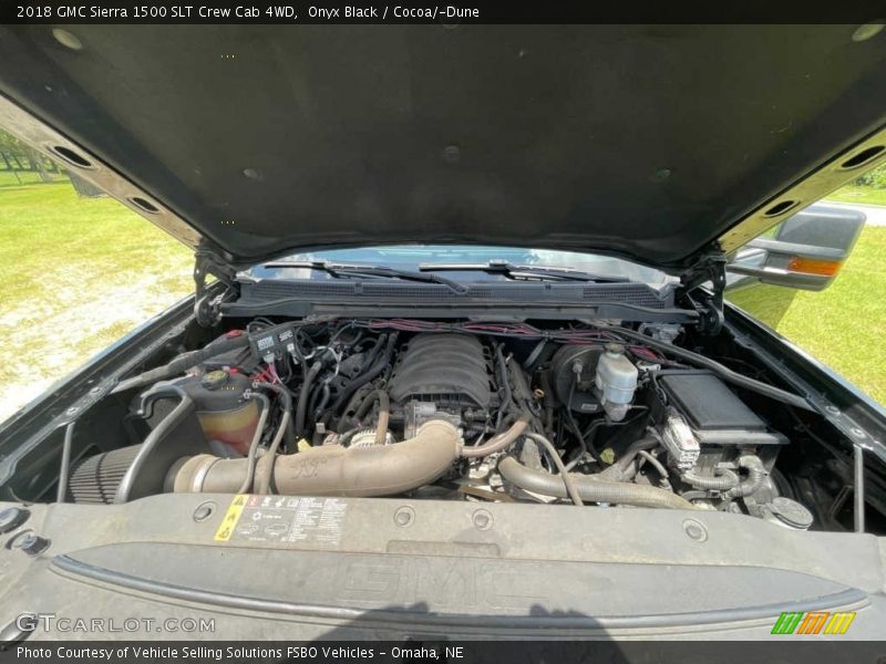 Onyx Black / Cocoa/­Dune 2018 GMC Sierra 1500 SLT Crew Cab 4WD