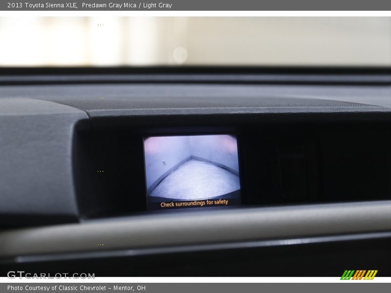 Predawn Gray Mica / Light Gray 2013 Toyota Sienna XLE