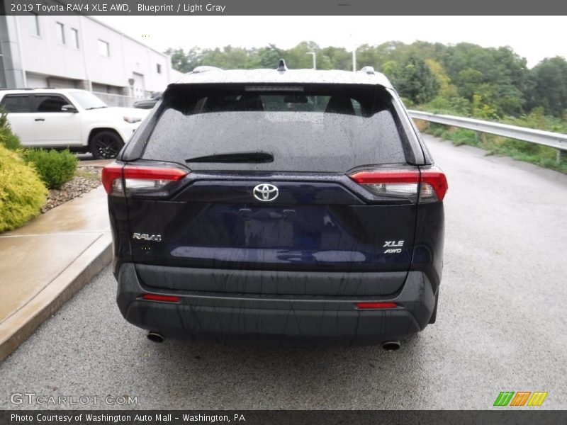 Blueprint / Light Gray 2019 Toyota RAV4 XLE AWD